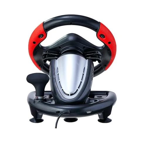 VOLANTE Y PEDAL GAMER MULTILASER JS087 PC/PS3/PS4/XBOX
