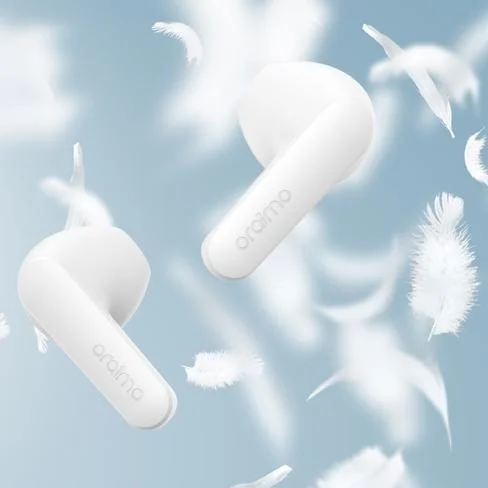 Auriculares TWS Oraimo Earphone Roll Blanco