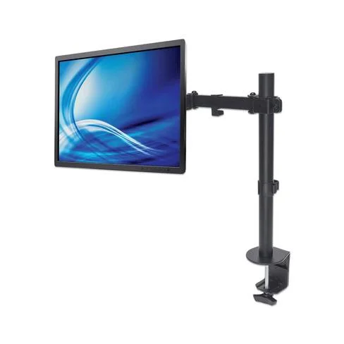 SOPORTE PARA 1MONITOR MANHATTAN 461542 13" A 32" 8KG INCL/GIR/360° NEGRO