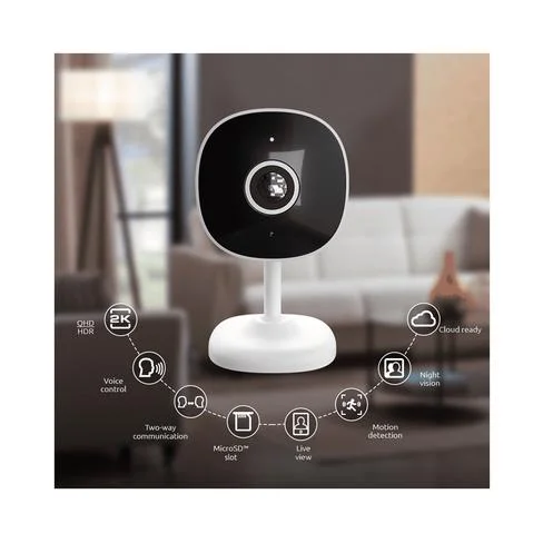 CAMARA IOT NEXXT KIT DE 2 CAMARAS 2K QHD INTERIOR SD/SENSOR MOVIMIENTO/WIFI NHC-I710