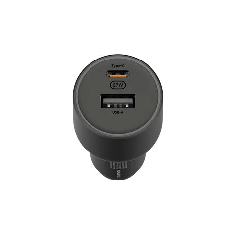 CARGADOR PARA AUTO XIAOMI USB-A/USB-C 67W BHR6814GL
