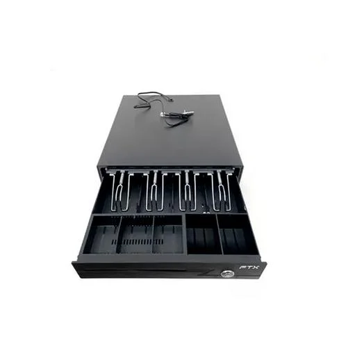 CAJA DE DINERO FTX LAS-335 ACERO RJ11/4B/5M/1R 335MM X 360MM X 80MM