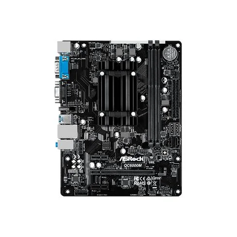 PLACA MADRE + PROCESADOR ASROCK QC6000M AMD E2 1.5 /V /S /R /HDMI /USB3.2 /DDR3 /MATX
