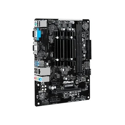 PLACA MADRE + PROCESADOR ASROCK QC6000M AMD E2 1.5 /V /S /R /HDMI /USB3.2 /DDR3 /MATX