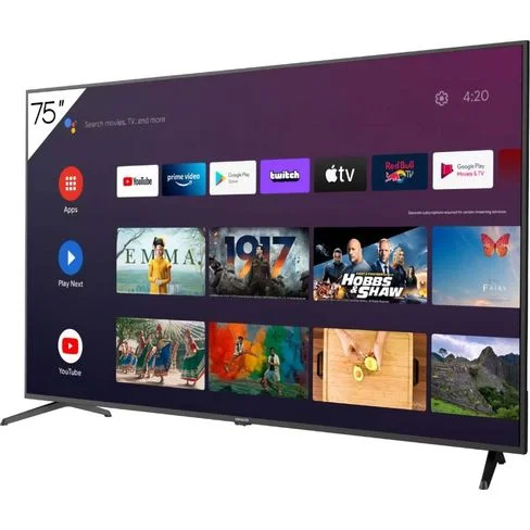 Televisor LED Aiwa Smart de 75" 4K ULTRA HD Android TV AW75B4K