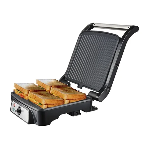 SANDWICHERA GRILL CUÁDRUPLE NEG-163