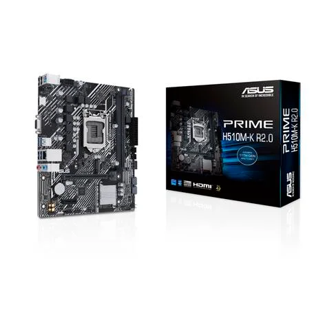 PLACA MADRE ASUS 1200 H510M-K R2.0 PRIME V/S/R/HDMI/M2/DDR4/USB3.2/MATX