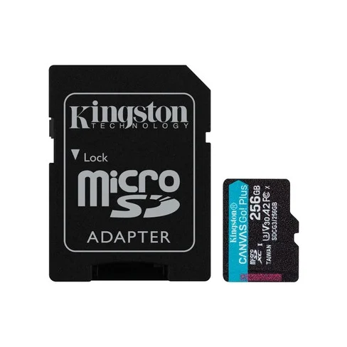 MEMORIA MICRO SD KINGSTON CANVAS GO PLUS SDCG3 170/90