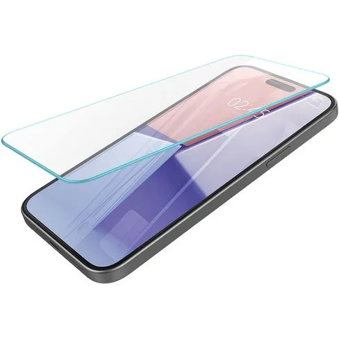Protector De Pantalla Spigen GLAS.TR SLIM HD Para IPhone 15 AGL06910