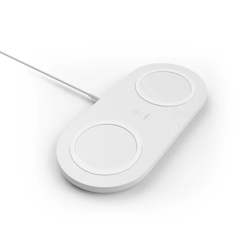 Base de carga inalámbrica doble Belkin Dual Pads 10 W
