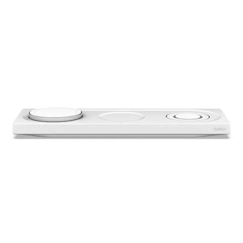 Base de carga inalambrica Belkin MagSafe 3 en 1 15W para iPhone 12/13/14-Watch-Airpod