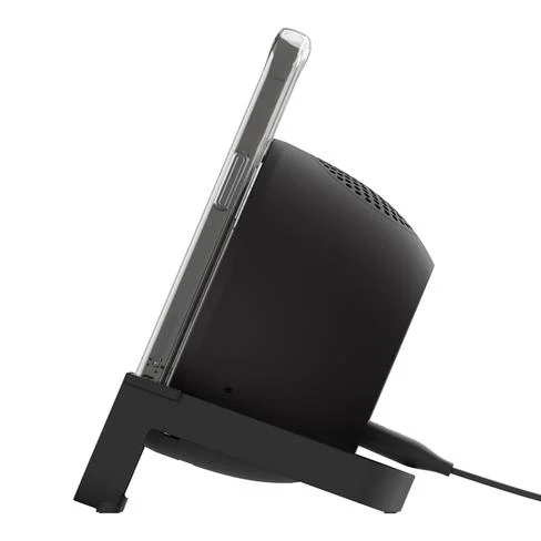 Base de carga inalambrica Belkin SoundForm Charge con parlante bluetooth 10W