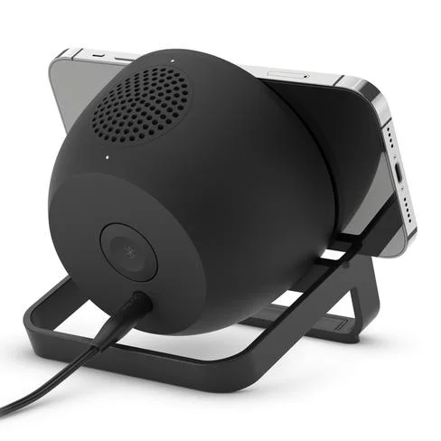 Base de carga inalambrica Belkin SoundForm Charge con parlante bluetooth 10W