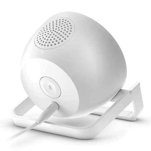 Base de carga inalambrica Belkin SoundForm Charge con parlante bluetooth 10W