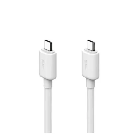 Kit Cargador Oraimo de 65W Blanco con Cable USB-C a USB-C