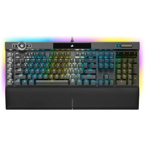 Teclado mecánico y óptico para juegos Corsair K100 RGB Interruptor CORSAIR OPX