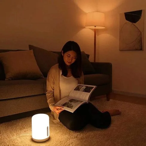 Lampara Xiaomi Mi Led 9w Bedside Lamp 2 Alexa Bivolt 22469 MUE4093GL MJCTD02YL