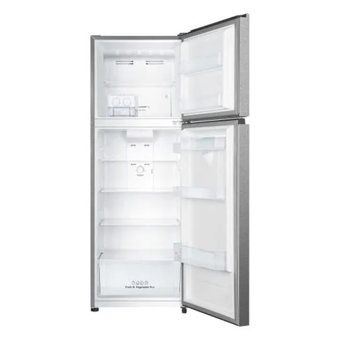 HELADERA HISENSE 2P 320LTS FRÍO SECO INOX RD42