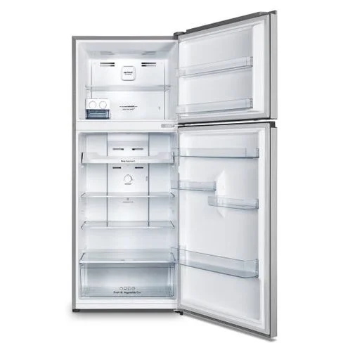 HELADERA HISENSE 2P 375LTS FRÍO SECO INOX RD49