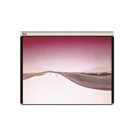 PANTALLA PROYECTOR KLIP 60" KPS-380W 1:1 CUADRADO MANUAL TECHO/PARED