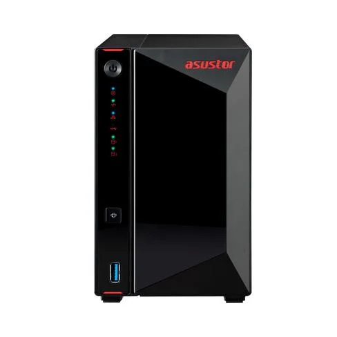 ALMACENAMIENTO NAS ASUSTOR AS5202T DC2.0/2BAY/2GB/2-GBLAN/HDMI/USB3.2