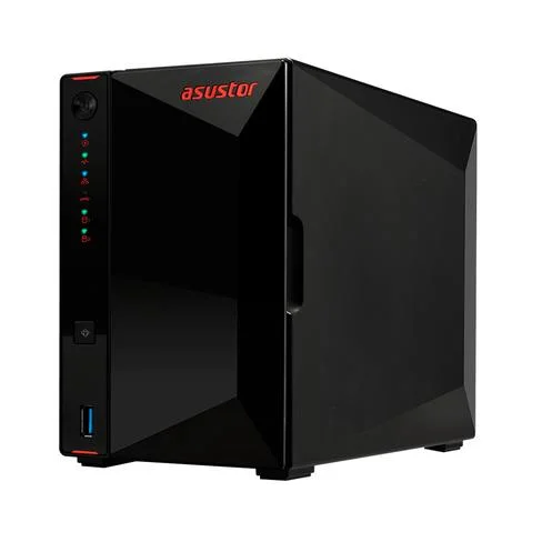 ALMACENAMIENTO NAS ASUSTOR AS5202T DC2.0/2BAY/2GB/2-GBLAN/HDMI/USB3.2