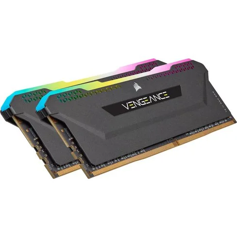 Memoria RAM Corsair DRAM DDR4 a 3600 MHz VENGEANCE RGB PRO SL de 32 GB (2 x 16 GB) C18 CMH32GX4M2D3600C18