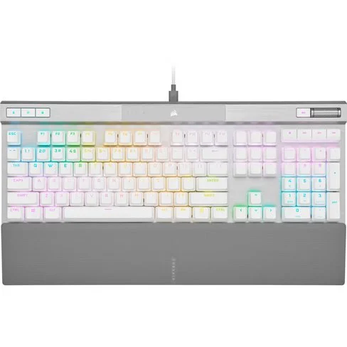 Teclado optico-mecanico Corsair para juegos K70 PRO RGB con teclas profesionales de PBT de doble capa