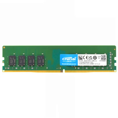 Memoria RAM Crucial DDR4 32GB 3200MHz CT32G4DFD832A