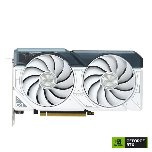 Tarjeta grafica ASUS Dual GeForce RTX 4060 White OC Edition 8GB GDDR6