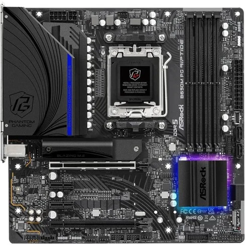 Placa madre ASROCK AM5 B650M PG RIPTIDE DDR5 HDMI DP USB-C LAN