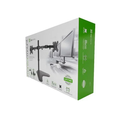 SOPORTE P/2MON 13" A 32" KLIP KPM-311 8KG/INC90°/GIR180°