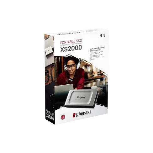 SSD EXTERNO 4TB KINGSTON SXS2000/4000G USB-C 3.2