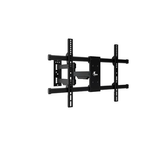SOPORTE P/TV XTECH XTA-485 37" A 90" 60KG INCLINABLE/GIRO 90°/PARED/NEGRO