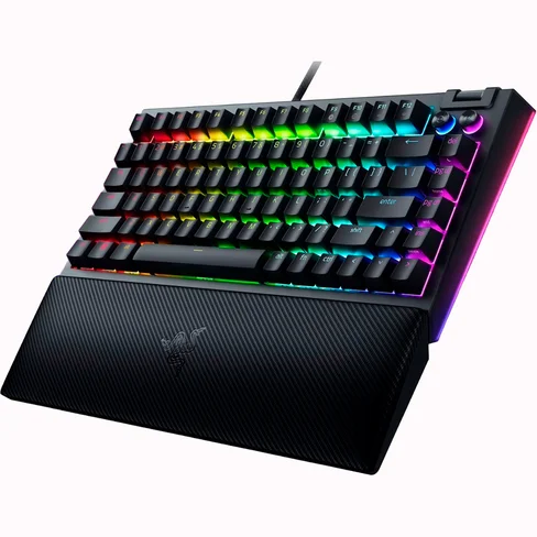 Teclado Gamer Mecanico Razer BlackWidow V4 75% RGB USB Ingles RZ03-05000200-R3U1