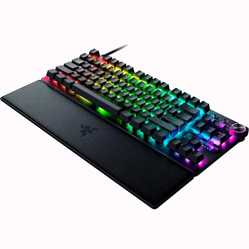 Teclado Gamer Analógico Razer Huntsman V3 Pro Tenkeyless RGB USB RZ03-04980200-R3U1