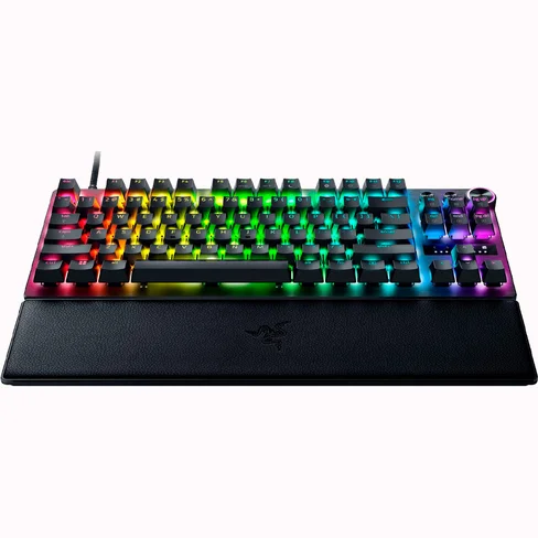 Teclado Gamer Analógico Razer Huntsman V3 Pro Tenkeyless RGB USB RZ03-04980200-R3U1