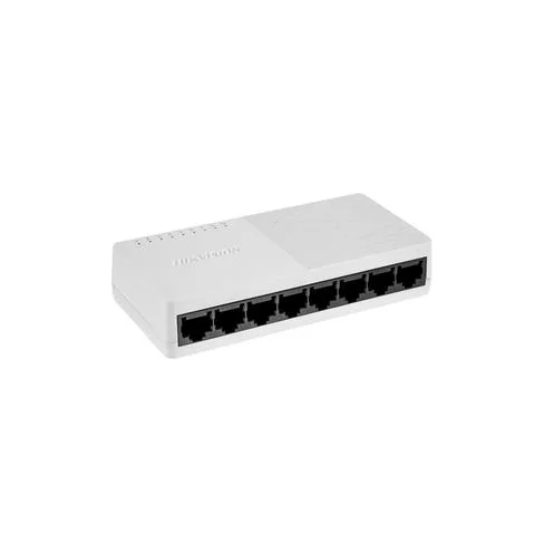 SWITCH HIKVISION DS-3E0108D-O 8P/100MBPS PARED/ESCRITORIO
