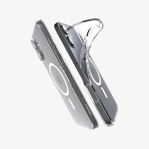 FUNDA PARA CELULAR SPIGEN IPHONE 16 CRYSTAL FLEX MAGFIT CLEAR ACS08394