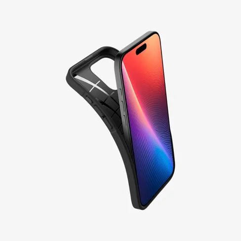 FUNDA PARA CELULAR SPIGEN IPHONE 16 PRO MAX CORE ARMOR MATTE BLACK ACS08023