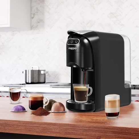 Cafetera NAPPO 3 en 1 multicápsulas NEC-215
