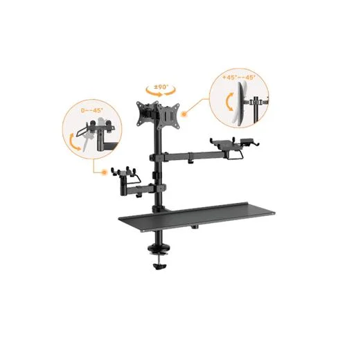 Soporte para 2 Monitores FTX FTX-02LD 17'' a 32'' Articulado