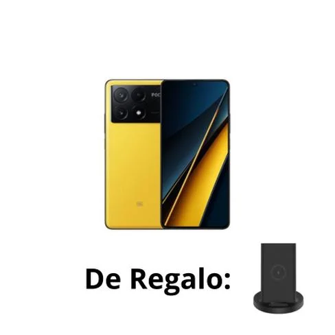 COMBO Celular Xiaomi X6 PRO 5G + Cargador inalambrico Xiaomi Mi 20W de Regalo