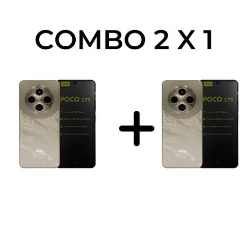 Combo 2x1 Celular Xiaomi POCO C75 6.88''