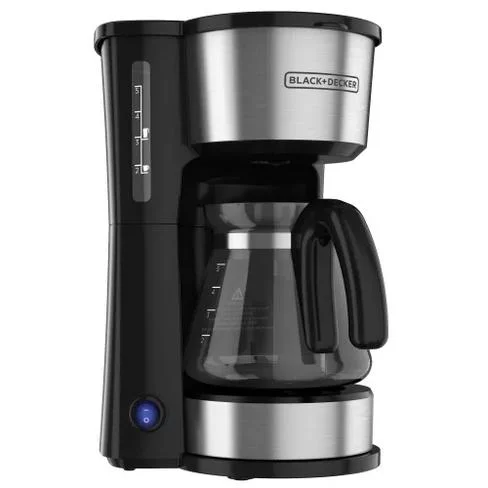 Cafetera Black+Decker CM0755S-CL 4 en 1 de 5 Tazas