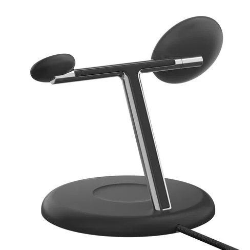 Soporte magnético de carga inalámbrica Belkin 3 en 1 con Qi2 (15 W)