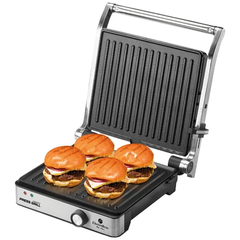 SANDWICHERA MIXTERA GRILL EBPG-03 2000 W 220v - Plata/Negro
