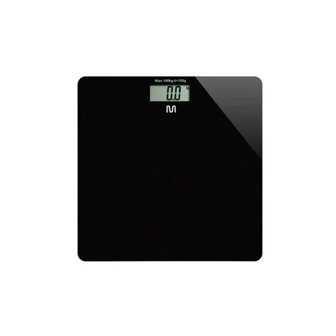 BALANZA DIGITAL MULTILASER HC022N 180KG DIGI HEALTH A BATERIA NEGRO