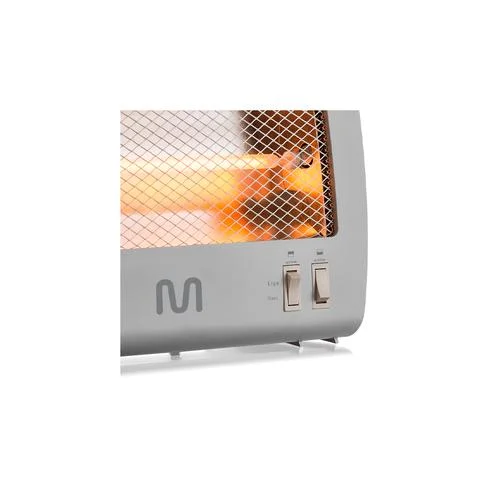 ESTUFA AQUECEDOR MULTILASER ED017 HALOGENO 2 RESISTENCIAS 800W 220V