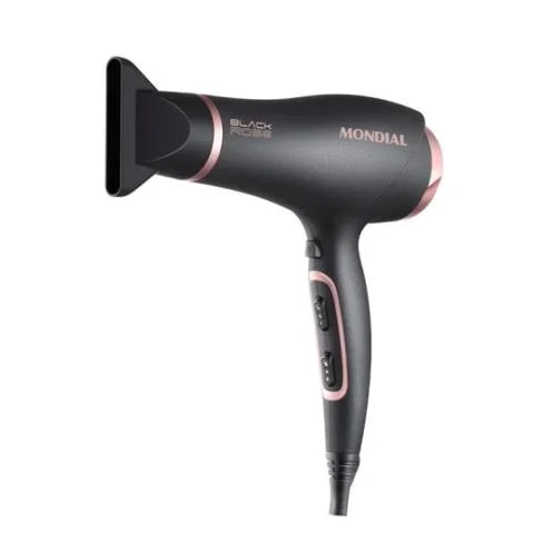 SECADOR DE PELO MONDIAL SC-37 BLACK ROSE 2000W